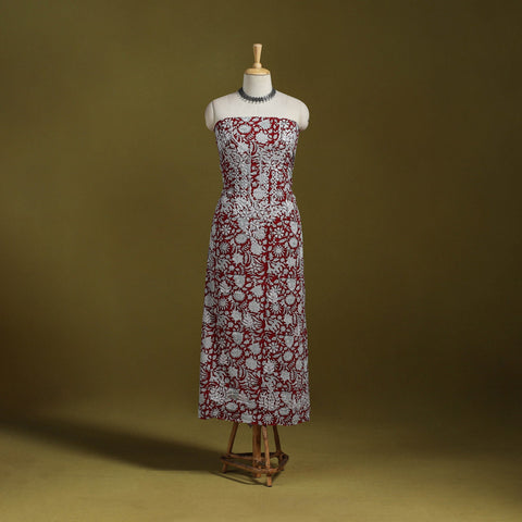 Lucknowi chikankari work sanganeri unstitched kurta