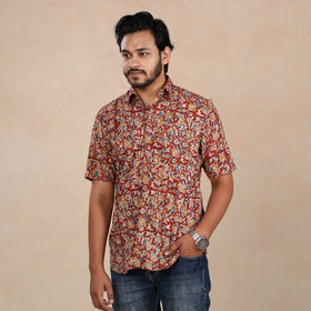 Kalamkari Block Printed Men Shirt