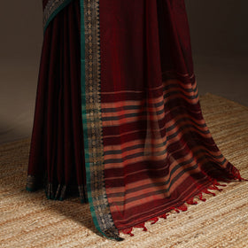 Mercerised cotton dharwad saree with thread border 19