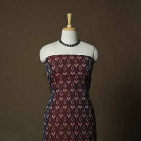 Handloom mercerised cotton pochampally ikat 2pc unstitched