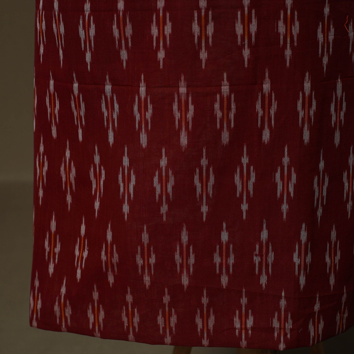 Handloom mercerised cotton pochampally ikat 2pc unstitched