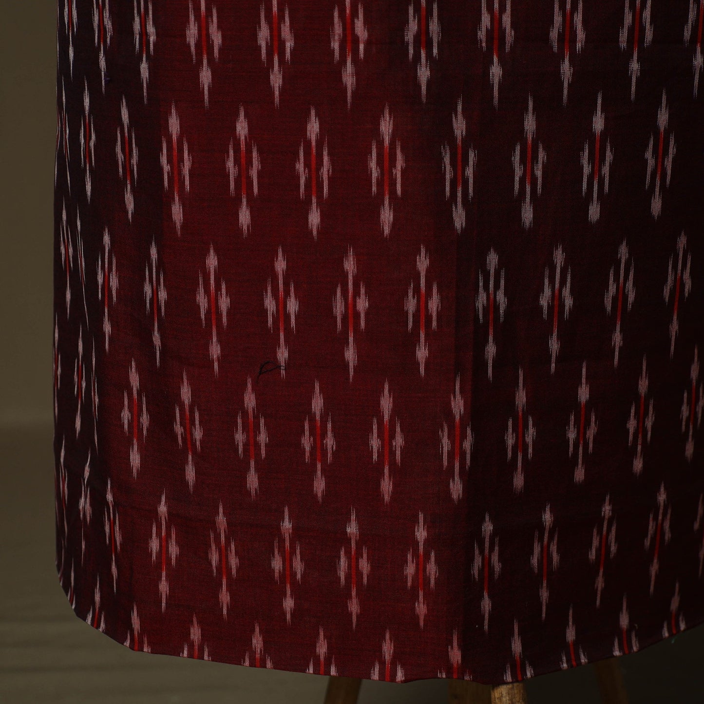 Handloom mercerised cotton pochampally ikat 2pc unstitched