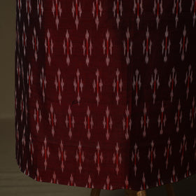 Handloom mercerised cotton pochampally ikat 2pc unstitched