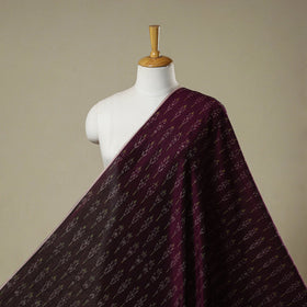 Mercerised cotton pochampally ikat fabric 13 - handcrafted