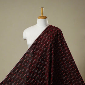 Mercerised cotton pochampally ikat fabric 15 - handcrafted