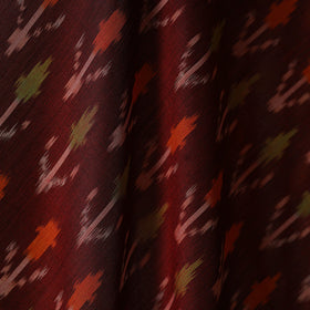 Mercerised cotton pochampally ikat fabric 16 - handcrafted