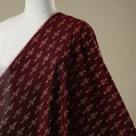 Mercerised cotton pochampally ikat fabric 17 - handcrafted