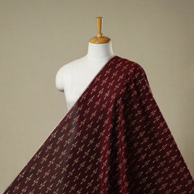 Mercerised cotton pochampally ikat fabric 17 - handcrafted