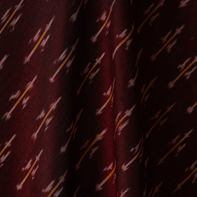 Mercerised cotton pochampally ikat fabric 17 - handcrafted