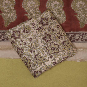 Merino wool pedana kalamkari 3pc unstitched dress material