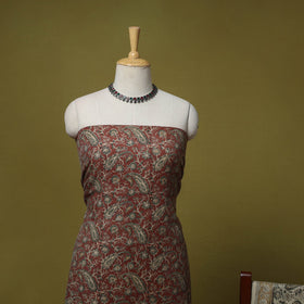 Merino wool pedana kalamkari 3pc unstitched dress material