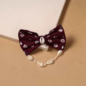 Mirror shell work women’s bow hair clip 27 - handcrafted