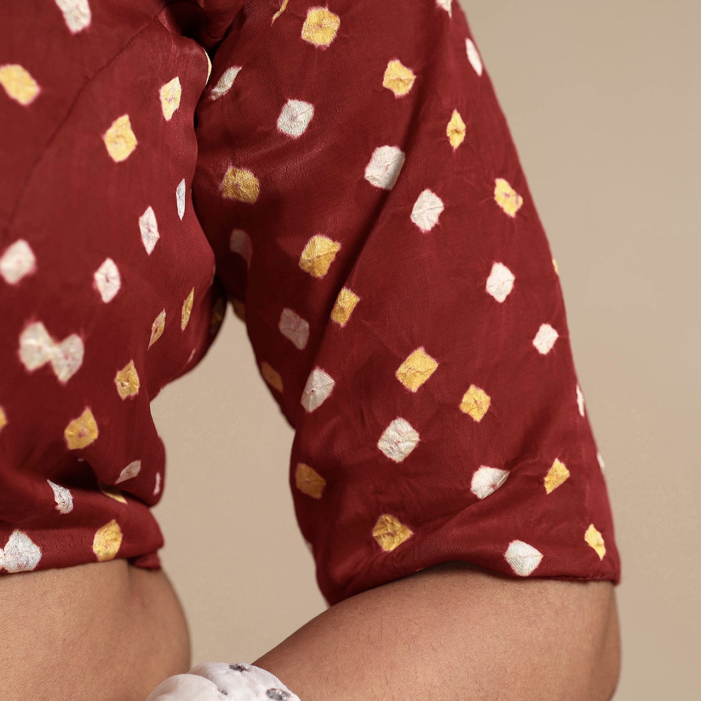 Bandhani Stitched Blouse
