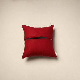 Modal silk patch pochampally ikat cushion cover 02