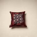 Modal silk patch pochampally ikat cushion cover 12