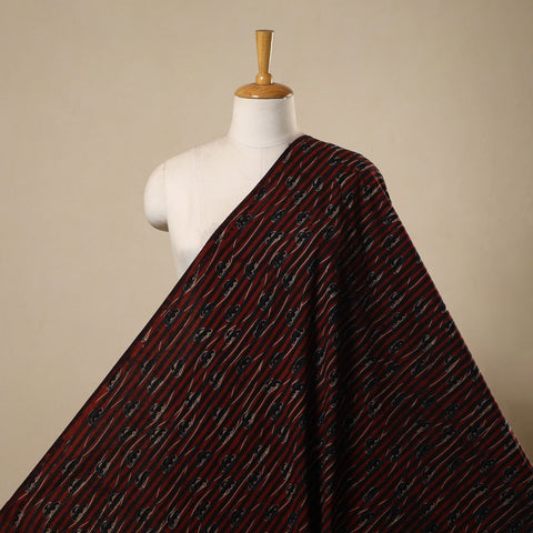 Natural dyed cotton bindaas hand fabric 06 - handcrafted