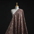 Natural dyed hand block print cotton kalamkari fabric 17