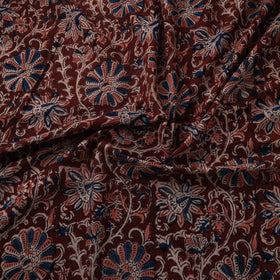 Natural dyed hand block print cotton kalamkari fabric 25