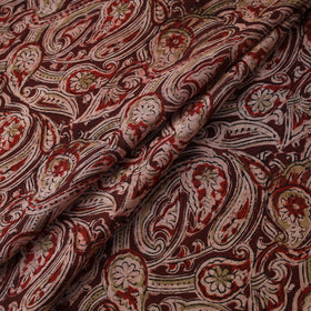 Natural dyed hand block print pure mul cotton pedana