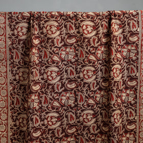 Natural dyed pedana kalamkari printed handloom cotton towel