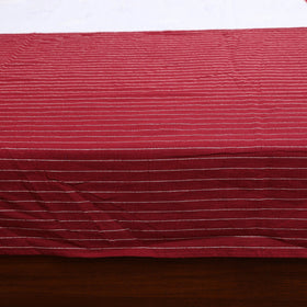 Maroon - Patchwork Cotton Double Jacquard Bedsheet Set 08