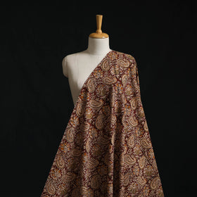 Pedana block print natural dyed cotton kalamkari fabric 05
