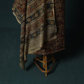 Pedana hand block print natural dyed cotton kalamkari 2pc