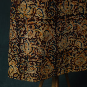 Pedana hand block print natural dyed cotton kalamkari 2pc