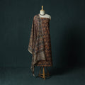 Pedana hand block print natural dyed cotton kalamkari 2pc