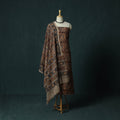 Pedana hand block print natural dyed cotton kalamkari 2pc