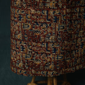 Pedana hand block print natural dyed cotton kalamkari 2pc