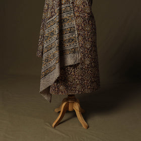 Pedana hand block print natural dyed cotton kalamkari 2pc