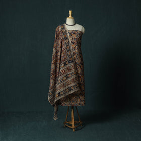 Pedana hand block print natural dyed cotton kalamkari 2pc