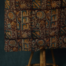 Pedana hand block print natural dyed cotton kalamkari 2pc