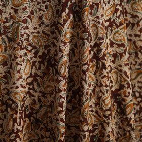 Pedana hand block print natural dyed cotton kalamkari