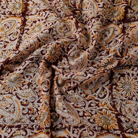  Pedana Kalamkari Block Printed Mul Cotton Fabric 