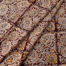  Pedana Kalamkari Block Printed Mul Cotton Fabric 
