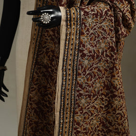Pedana natural dyed cotton kalamkari dupatta 11