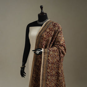 Pedana natural dyed cotton kalamkari dupatta 11