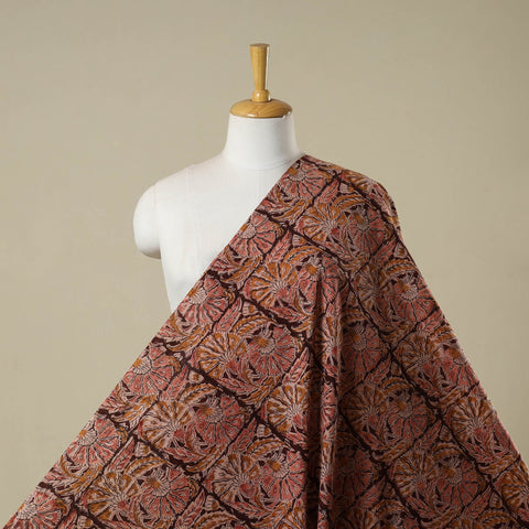 Pedana natural dyed cotton kalamkari fabric 07 - handcrafted