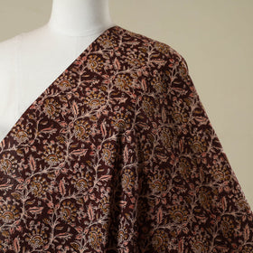 Pedana natural dyed cotton kalamkari fabric 10 - handcrafted