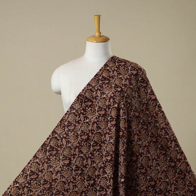 Pedana natural dyed cotton kalamkari fabric 10 - handcrafted