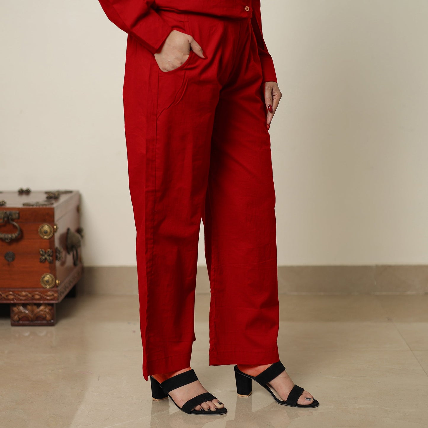 Buy Plain Dyed Cotton Co-Ord Set 01 Online at iTokri.com