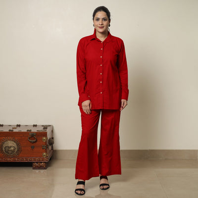 Buy Plain Dyed Cotton Co-Ord Set 01 Online at iTokri.com