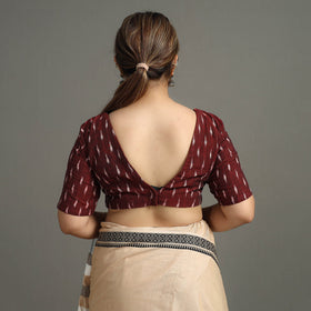 Buy Pochampally Cotton Ikat Blouse Online in India