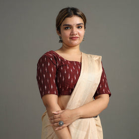 Buy Pochampally Cotton Ikat Blouse Online in India