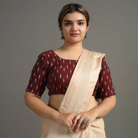 Buy Pochampally Cotton Ikat Blouse Online in India