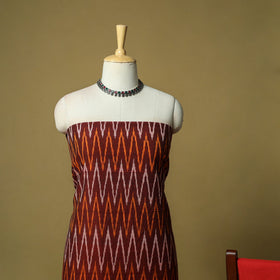 Pochampally ikat 3pc cotton unstitched dress material 48