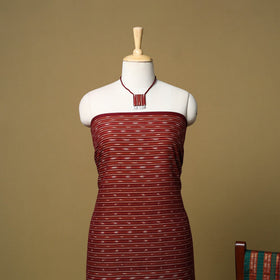 Pochampally ikat cotton 2pc unstitched dress material