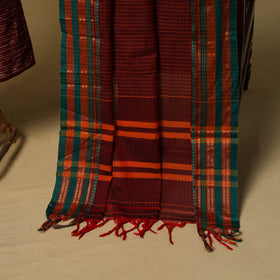 Pochampally ikat cotton 2pc unstitched dress material